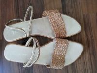 Sandalen gold, Glitzer, Größe 40, NEU Hamburg-Mitte - Hamburg Horn Vorschau