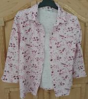 Geblümte Bluse, rose/ 3/4 Arm, Jerseystoff VILONA MODA Gr. 40/42 Bayern - Pfaffenhofen a.d. Ilm Vorschau