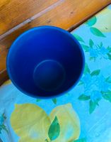 Keramik Blumentopf in meeresblau für 3€ Top Zustand Hessen - Pohlheim Vorschau