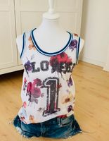 Top * Tanktop * Tricot * Flower Power * 1 * Blumen * Skater Style Bayern - Erding Vorschau