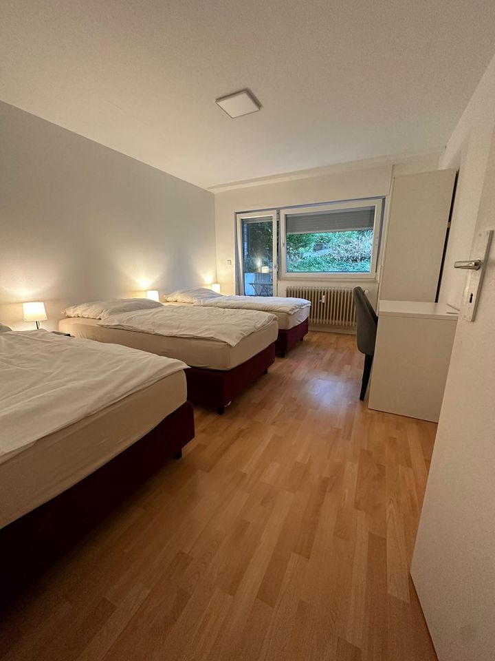 3 Zimmer Monteurwohnung in Heidelberg - Dossenheim für 8 Personen, nähe Autobahn (OG 3) in Dossenheim