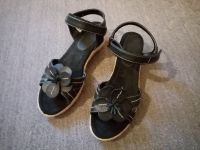 CityLine Riemchen-Sandalen schwarz mit Blume Keil-Absatz Gr. 39 Bayern - Eitensheim Vorschau