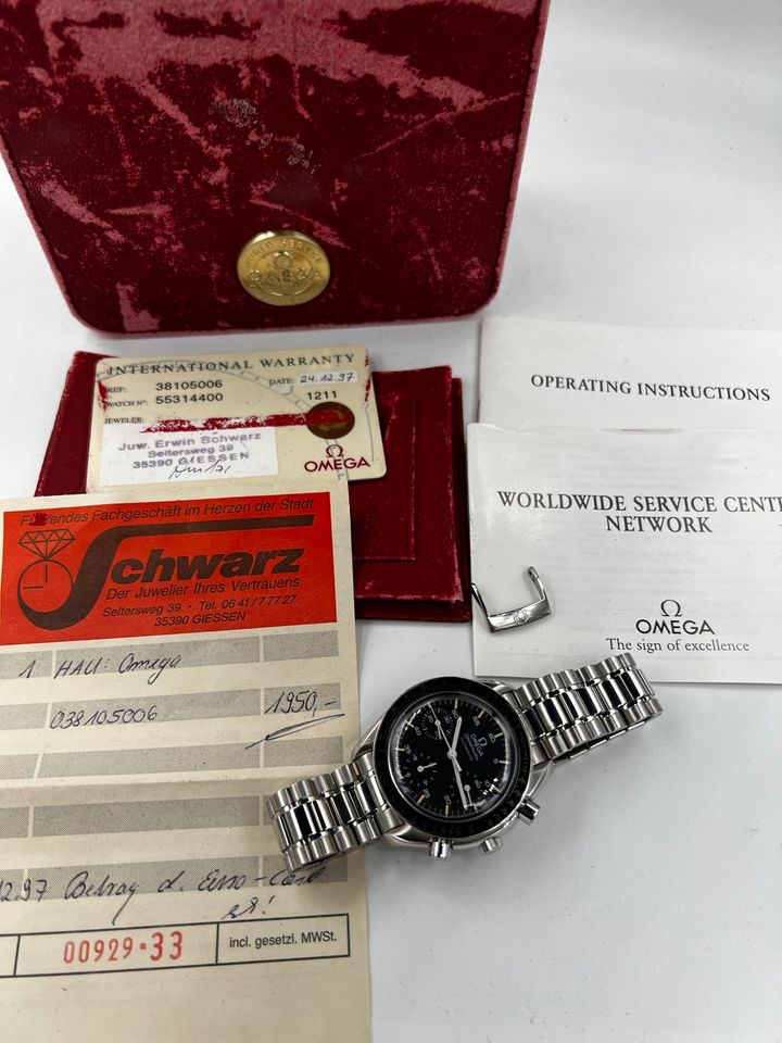 Omega Speedmaster Ref 38105006 Fullset Automatik in Kassel