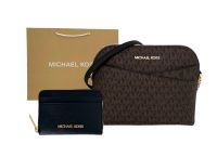 Michael Kors Tasche Geldbörse Portmonee Jet Set Braun Schwarz NEU Hessen - Reiskirchen Vorschau