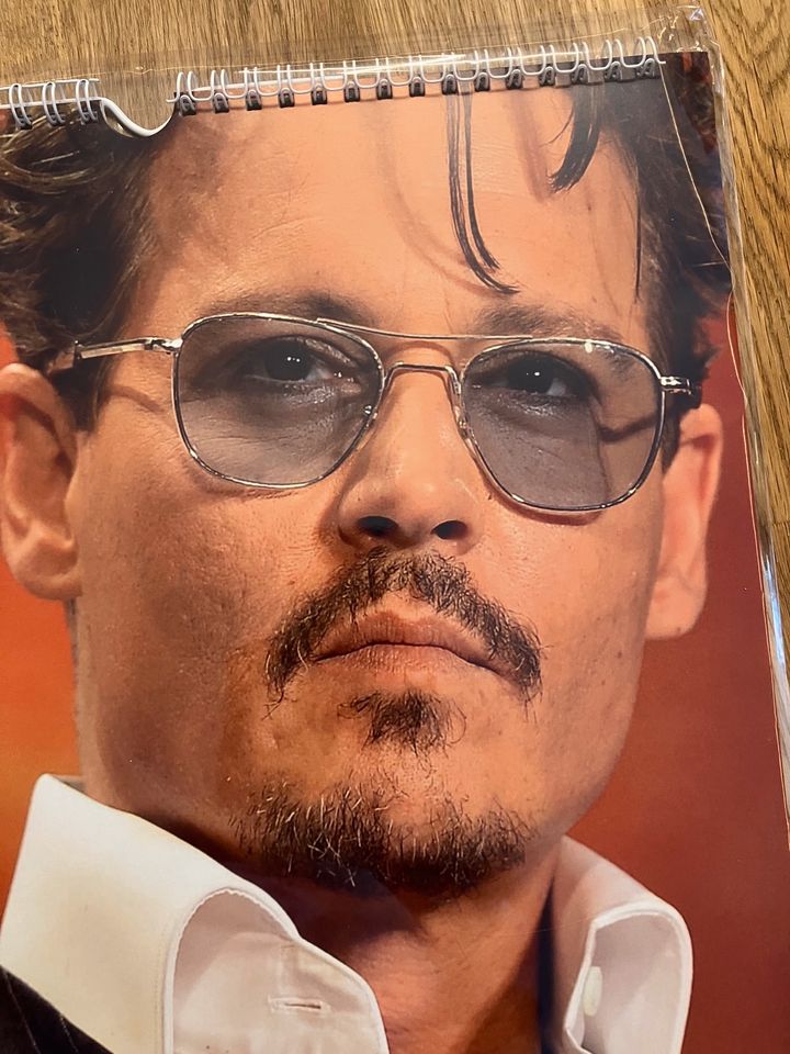 Kalender 2024 Jonny Depp in Leipzig