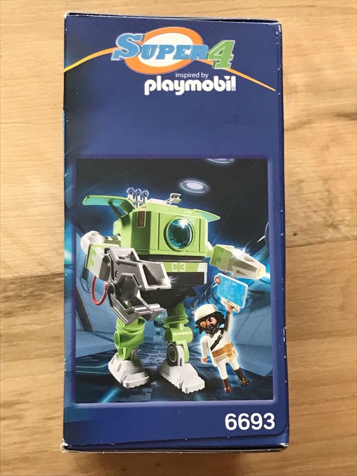Neues Playmobil-Spielzeug, Super4, Roboter, 6693 in Ilmenau
