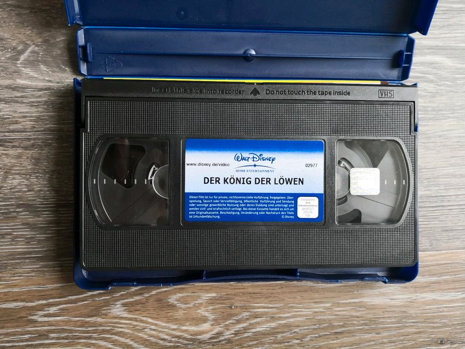 VHS Video Walt Disney Der König der Löwen in Stade