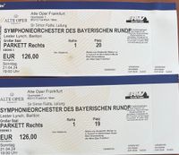 Alte Oper Frankfurt- heute Abend- BR Symphonieorchester Frankfurt am Main - Sachsenhausen Vorschau