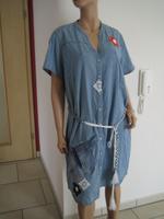 Upcycling Kleid Tunika Blusenkleid luftig Damen 46 48 Unikat Bayern - Haßfurt Vorschau