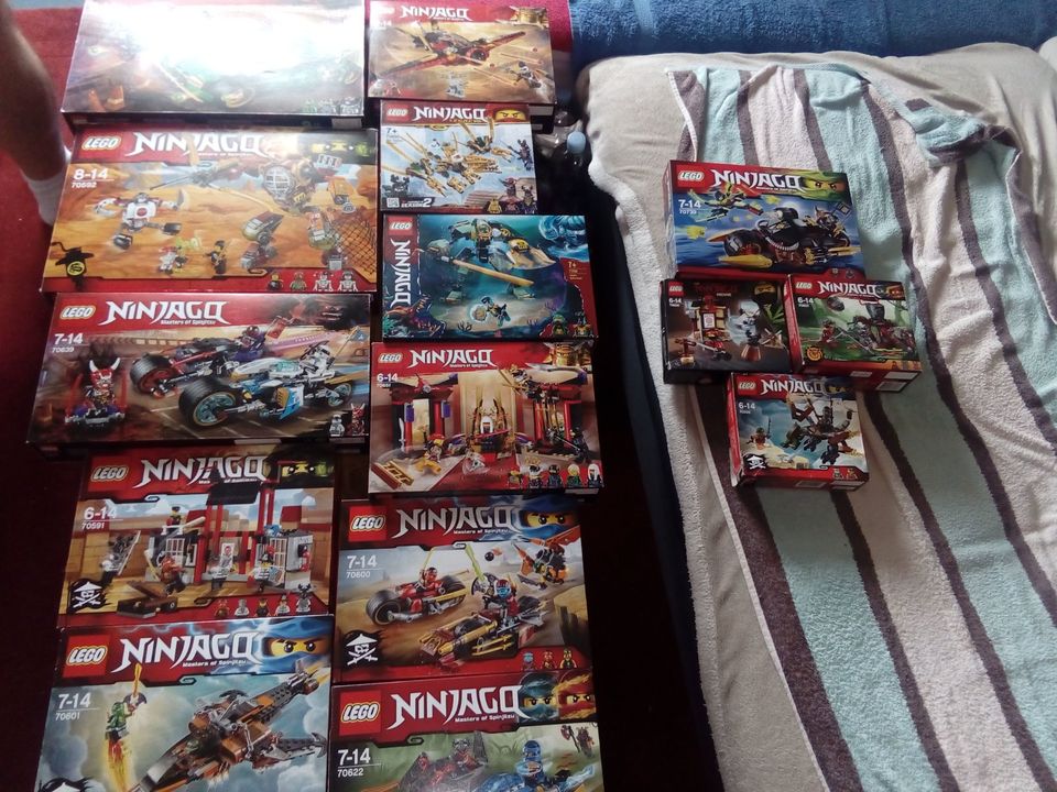 Lego Ninjago Sammlung mit OVP in Hochheim am Main