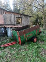 Traktoranhänger, Einachser, Oldtimer, Milchkannenwagen Niedersachsen - Gnarrenburg Vorschau