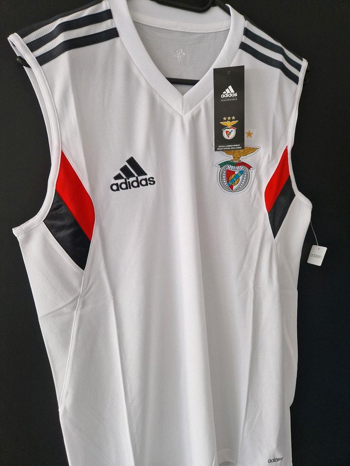 Benfica Lissabon Trikot Ärmellos XS, S NEU! Original Adidas ⚽️ in Bad Rappenau