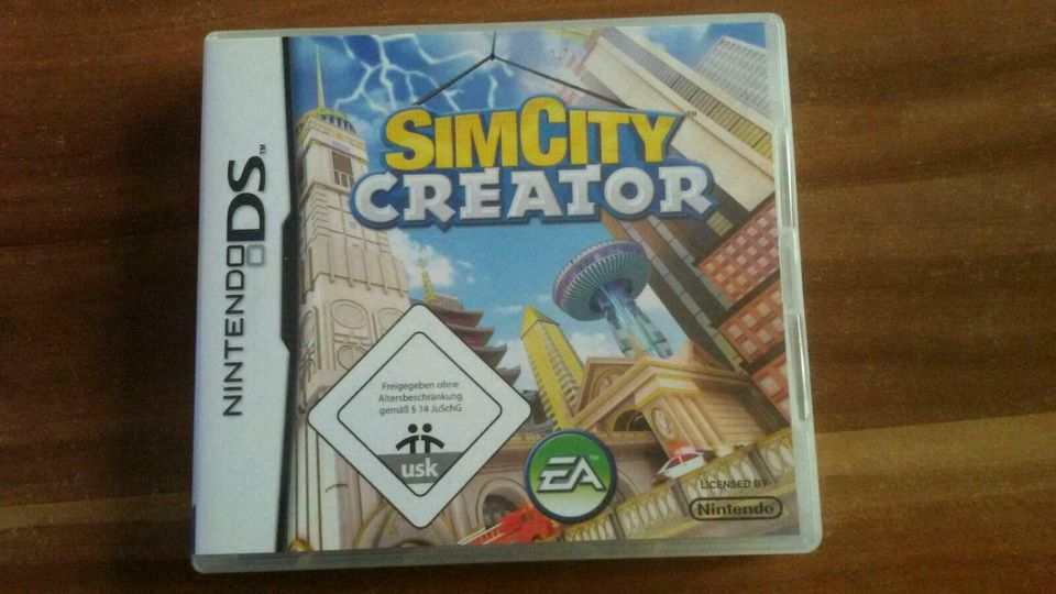 Nintendo DS Spiel - SimCity Creator in Neuenstadt