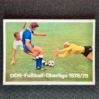 DDR Fußball Oberliga 1978/79 Mappe Mannschaftsfoto Thüringen - Jena Vorschau