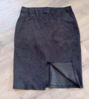 Velours, Grau, Schlitz, sexy, Anthrazit, Pencil, knielang, Rock Niedersachsen - Delmenhorst Vorschau