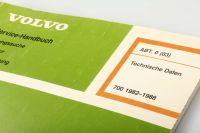 Volvo 700 1982-1988 Service-Handbuch Technische Daten 124 Seiten Niedersachsen - Isernhagen Vorschau