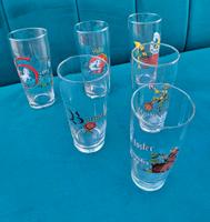 6 Biergläser, ❤️,DDR, Biertulpe, Glas, Wasserglas, retro Sachsen-Anhalt - Biederitz Vorschau