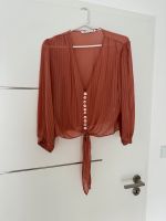 Bluse von Zara in Korallenrot/Aprikot (Größe: XS) Bayern - Erding Vorschau