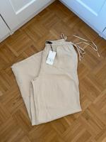 Zara weite leichte Hose beige Gr M Köln - Zollstock Vorschau