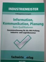 Buch Industriemeister: Information, Kommunikation, Planung Rheinland-Pfalz - Ludwigshafen Vorschau