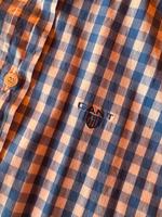 GANT Bluse ❤️ Größe 42 blau weiß kariert Bayern - Falkenberg Vorschau