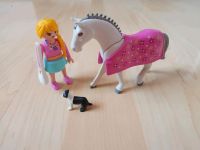 Playmobil Figur Set, Mädchen mit Hund und Pferd Bayern - Lappersdorf Vorschau