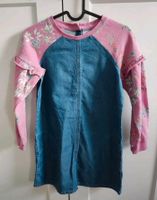 Next Kleid Jeans Sweat Blumen Gr.140 Nordrhein-Westfalen - Kerpen Vorschau