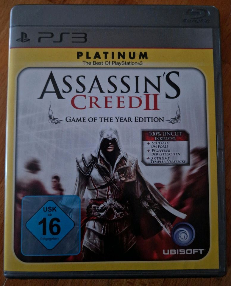 PS3 Spiel Assassin's Creed II Platinum Edition in Waldbrunn