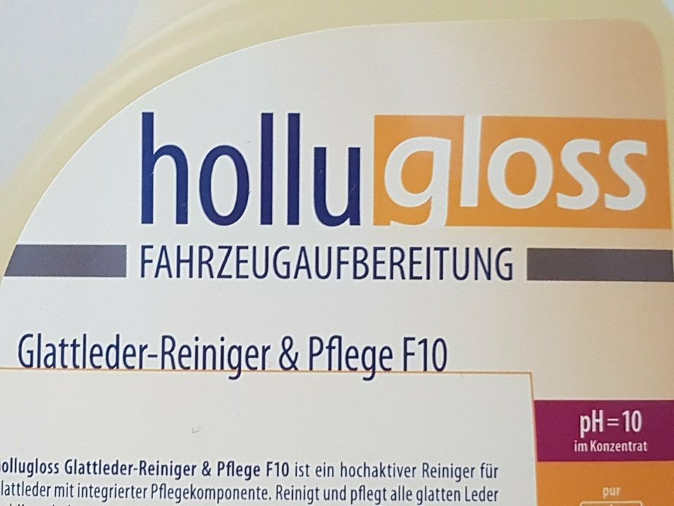 HOLLU - Glattleder Reiniger & Pflege F 10 - 1,0 Liter - NEU in Mittenwald