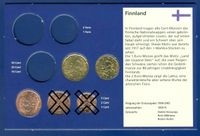 Kursmünzensatz 5 Cent – 20 Cent Finnland 1999-2002 Niedersachsen - Zetel Vorschau