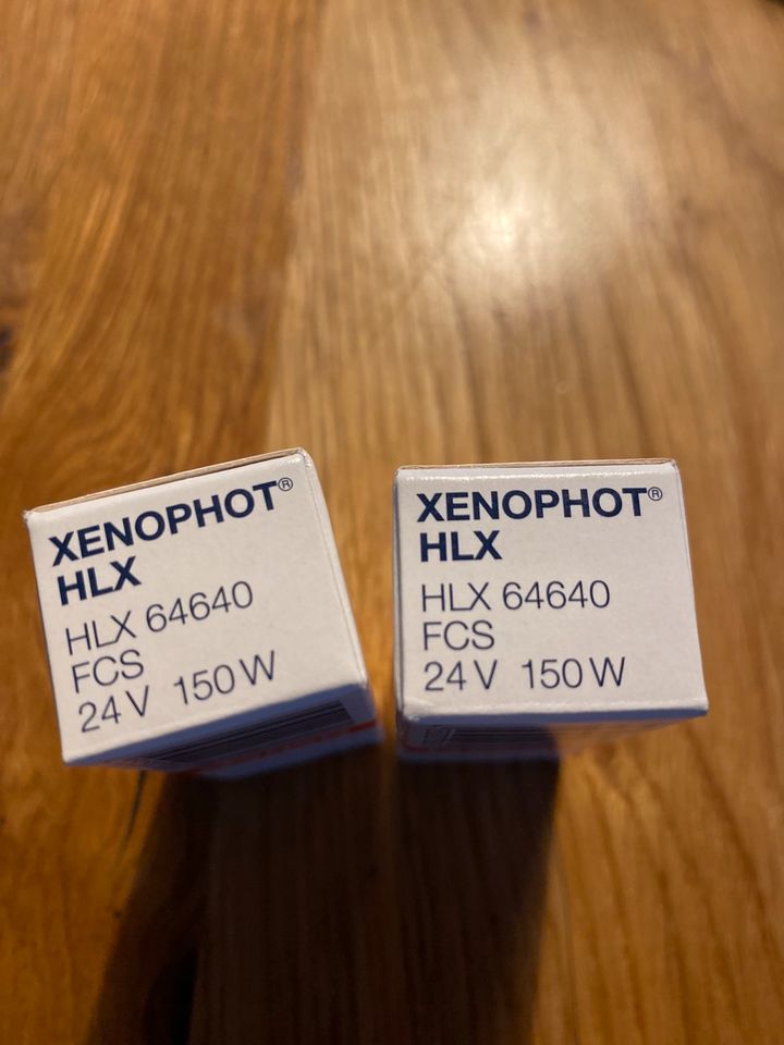 OSRAM Xenophot HLX 64640 FCS 24V 150W, neu in OVP, 2 Stück in Grettstadt
