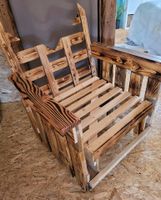 Verkaufe massiven Holz-Sessel aus Europaletten! Mecklenburg-Vorpommern - Seebad Bansin Vorschau
