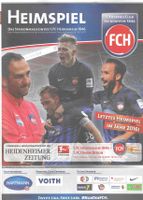 Stadionmagazin: 1. FC Heidenheim - 1. FC Union Berlin 2016/17 Berlin - Lichtenberg Vorschau