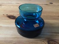 Friedrich Glas Kerzenständer blau 50er Jahre Mid Century Berlin - Steglitz Vorschau