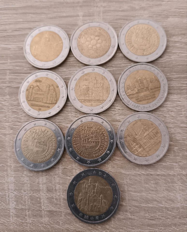 64 verschiedene 2 Euro Münzen in Lippstadt