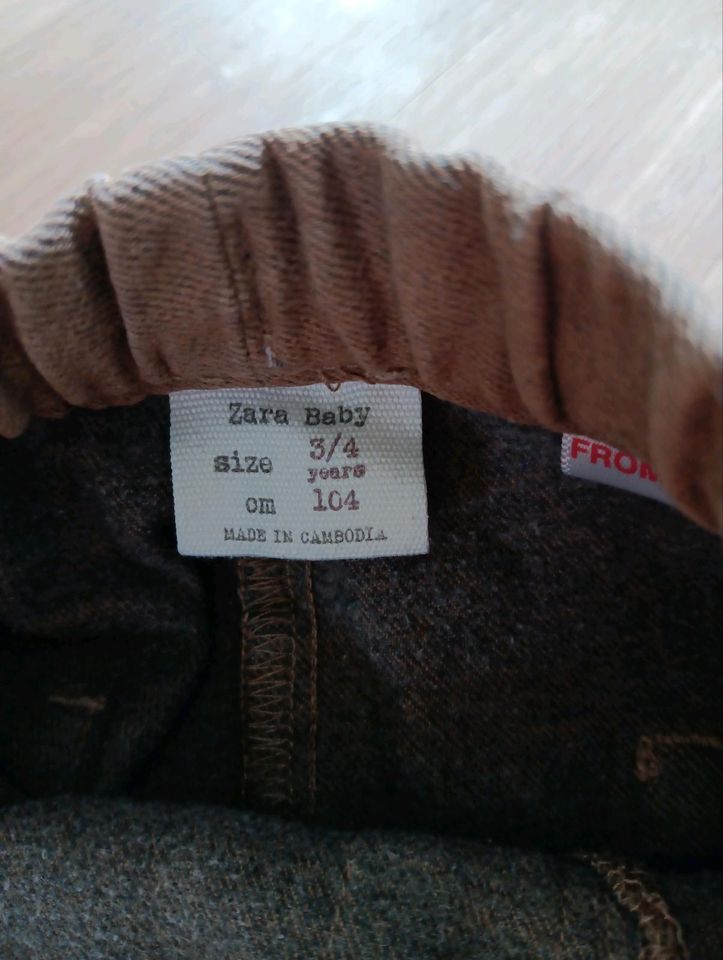 Zara Hose, Gr. 104 * KOSTENLOSER VERSAND * in Kulmbach