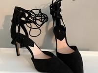 NEU Mango Schnür Pumps High Heels schwarz 38 Bayern - Würzburg Vorschau