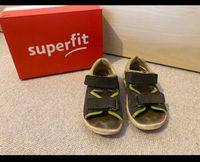 Superfit Lauflern Sandalen Gr.26 Klett Leder Grün Grau Niedersachsen - Springe Vorschau