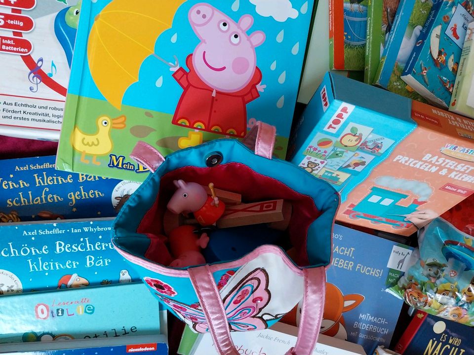 Bücher und Spiele Paket Peppa Wutz Paw Patrol in Berlin