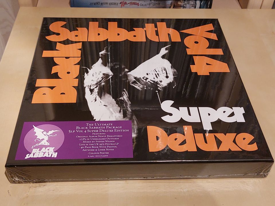 Black Sabbath ‎– Black Sabbath Vol. 4 Super Deluxe 5 LP Vinyl Box in Duisburg