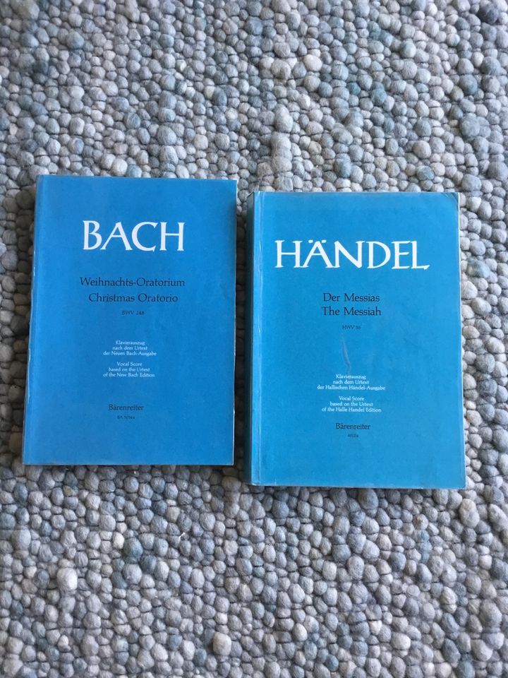 Notenbuch Klavier Bach Händel in Henstedt-Ulzburg