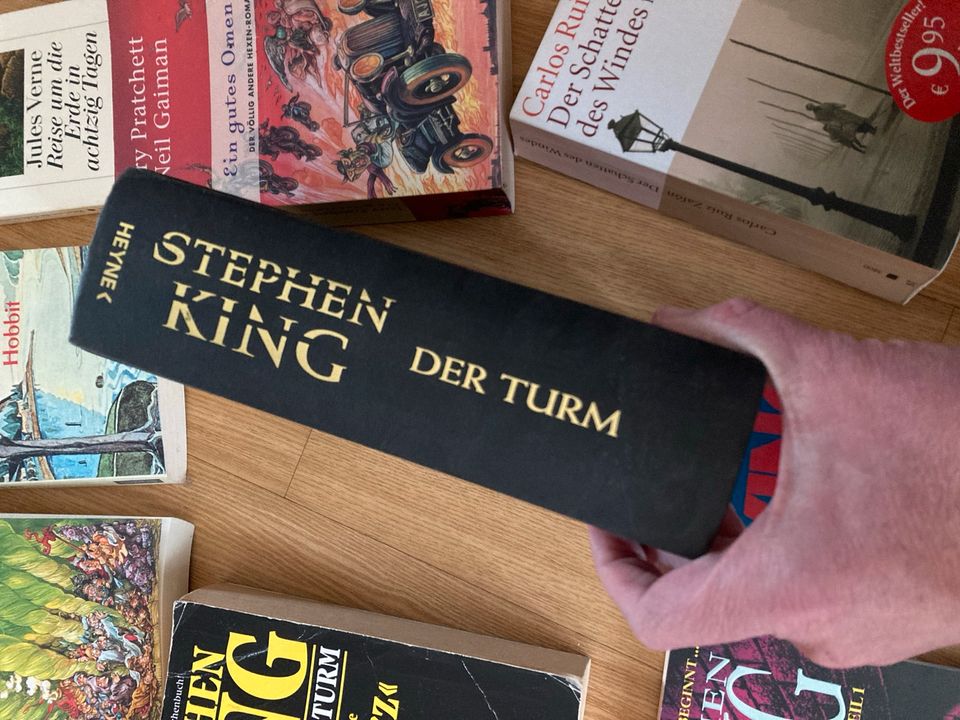 Bücher Sanmlung King Pratchet Tolkien Nesthäkchen Poe Verne Wells in Erlangen