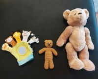 Set Kuscheltier Teddybär gehäkelt Fingerpuppen Bayern - Neutraubling Vorschau