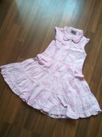 Kleid Topolino Gr. 98/104 rosa mit Blumen bestickt Kragen Baumwol Nordrhein-Westfalen - Witten Vorschau