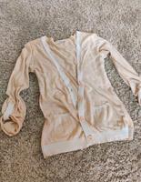 Cardigan Strickjacke Creme beige apricot S M 36 38 Hessen - Marburg Vorschau