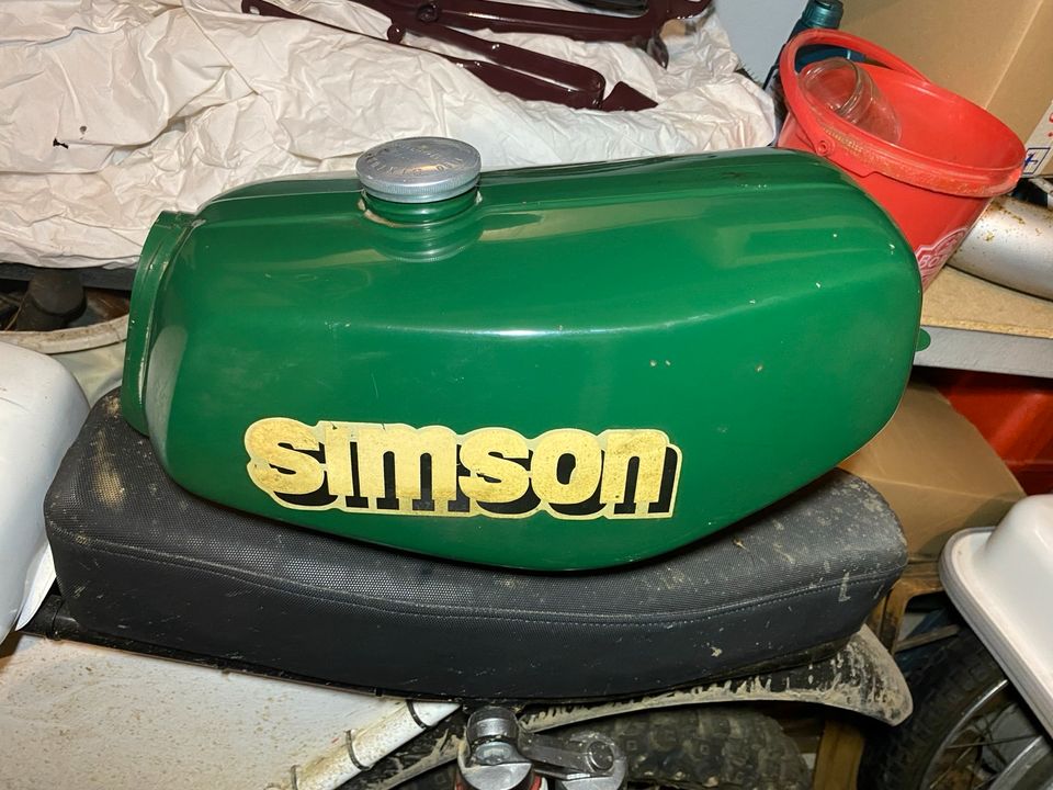 Simson Tankset Originallack in Ilmtal-Weinstraße