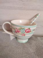 Greengate Candy Mint Teacup und Löffel Rheinland-Pfalz - Schornsheim Vorschau