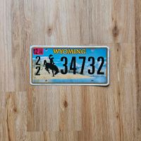 Wyoming USA US Kennzeichen Nummernschild license plate Schild Bayern - Großmehring Vorschau