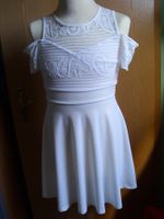 Weißes Sommerkleid Kleid gr M  / gr 38 Nordrhein-Westfalen - Büren Vorschau