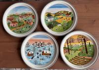 Wandteller, villeroy & boch, die vier Jahreszeiten Schleswig-Holstein - Quarnbek Vorschau